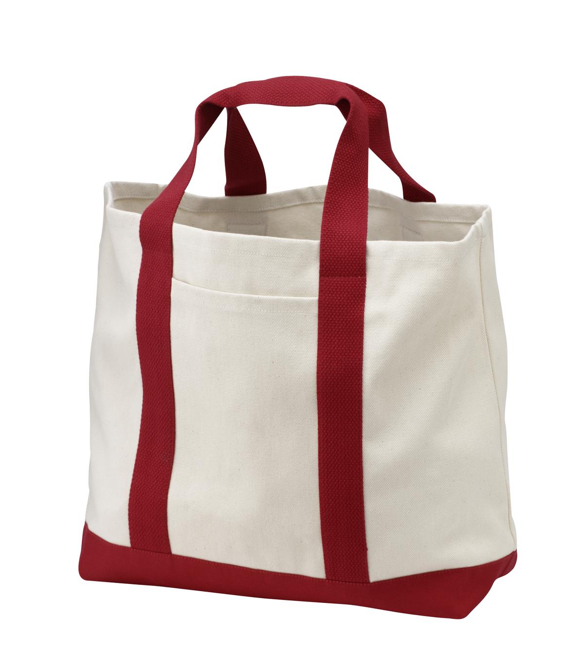 Port Authority® - Ideal Twill Two-Tone Shopping Tote.  B400