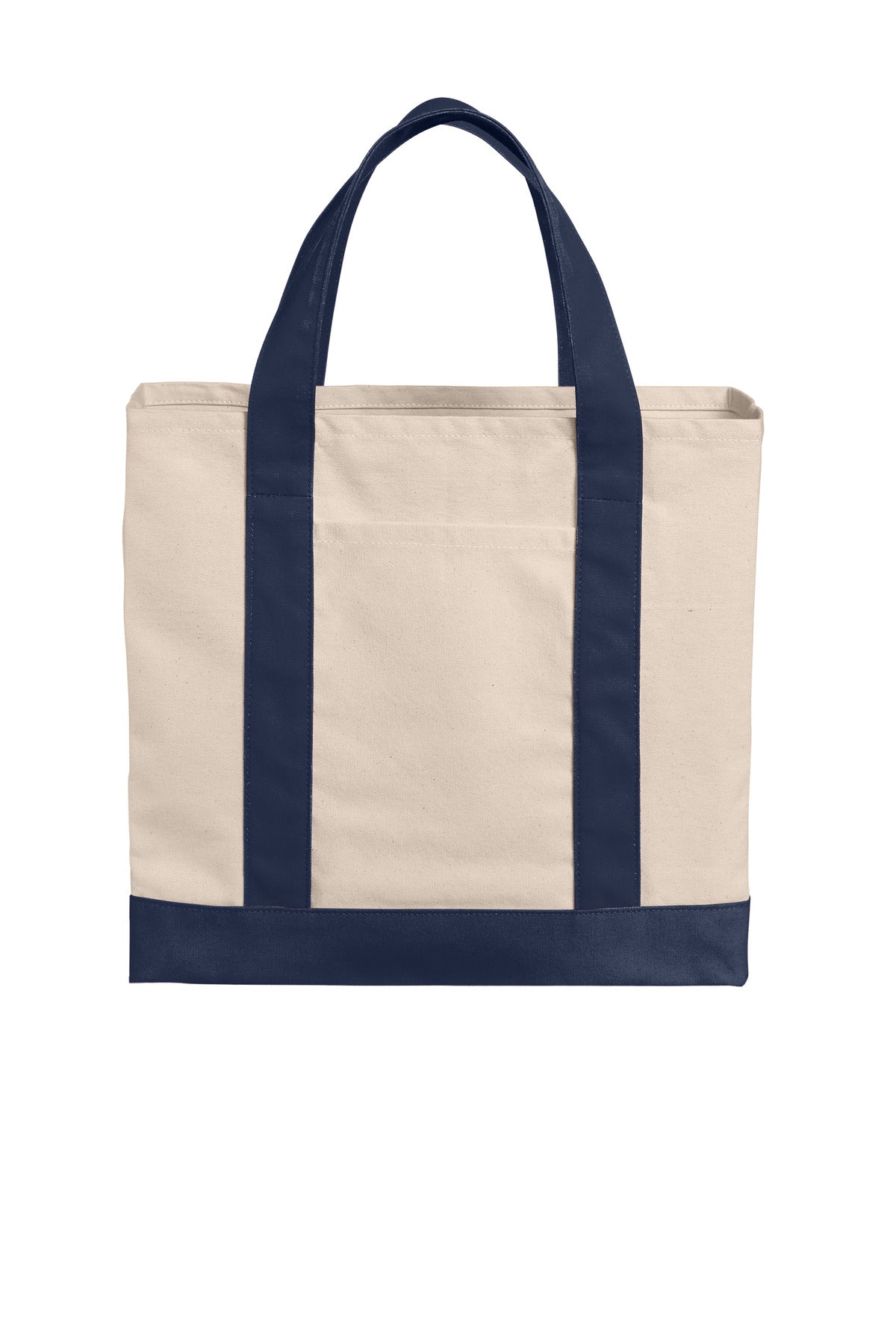 Port Authority® Cotton Canvas Two-Tone Tote BG429