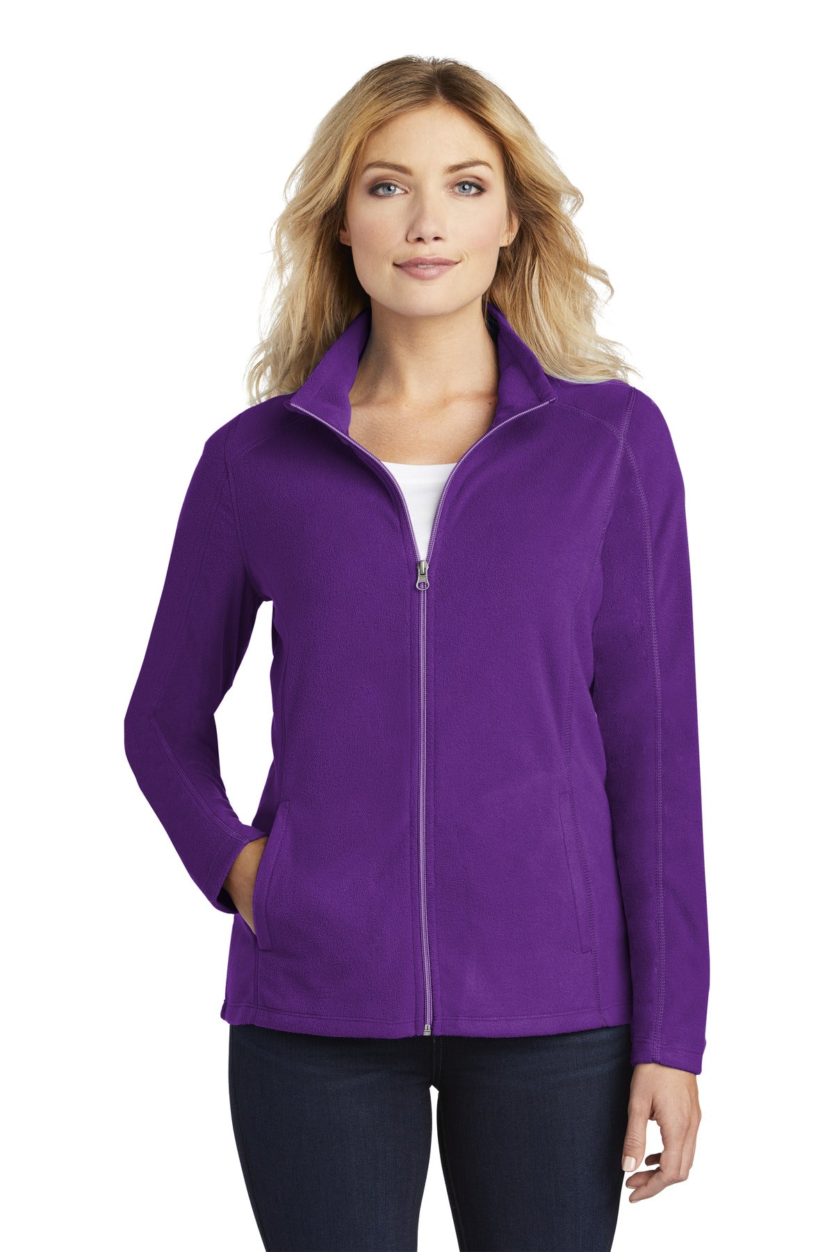 Port Authority® Women's Microfleece Jacket. L223