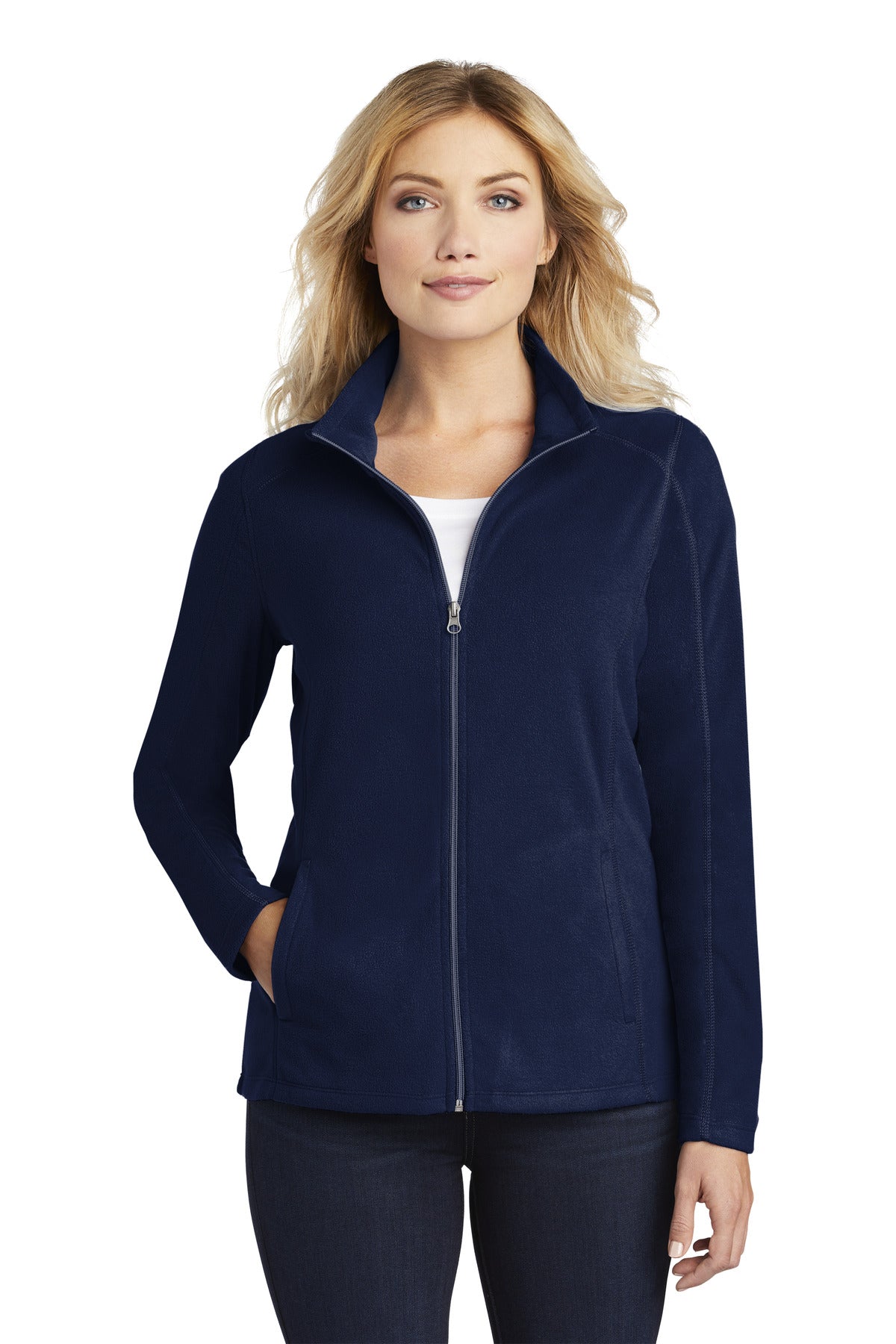 Port Authority® Women's Microfleece Jacket. L223