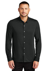 Mercer+Mettle® Stretch Jersey Long Sleeve Shirt MM1018