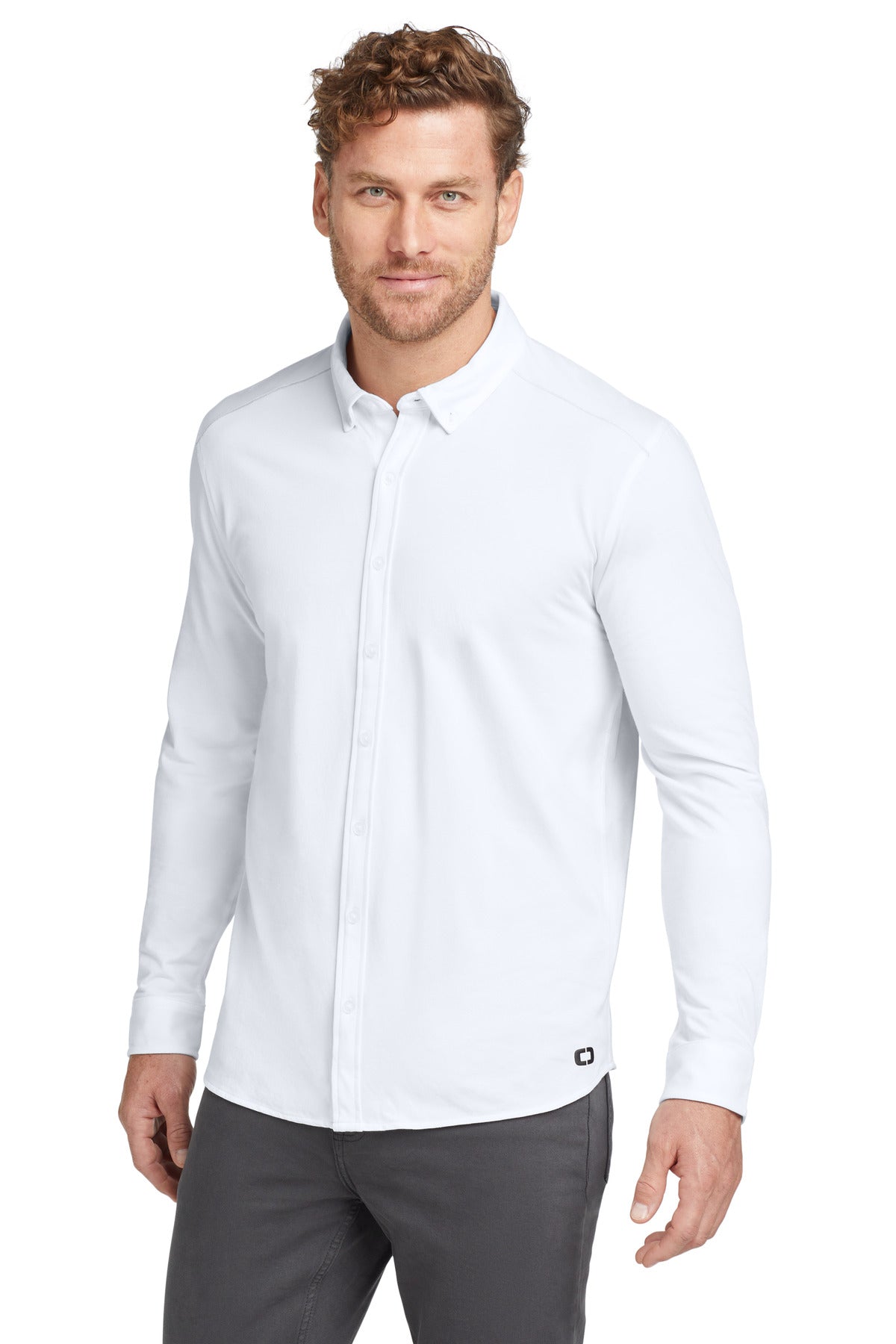 OGIO ®  Code Stretch Long Sleeve Button-Up. OG145